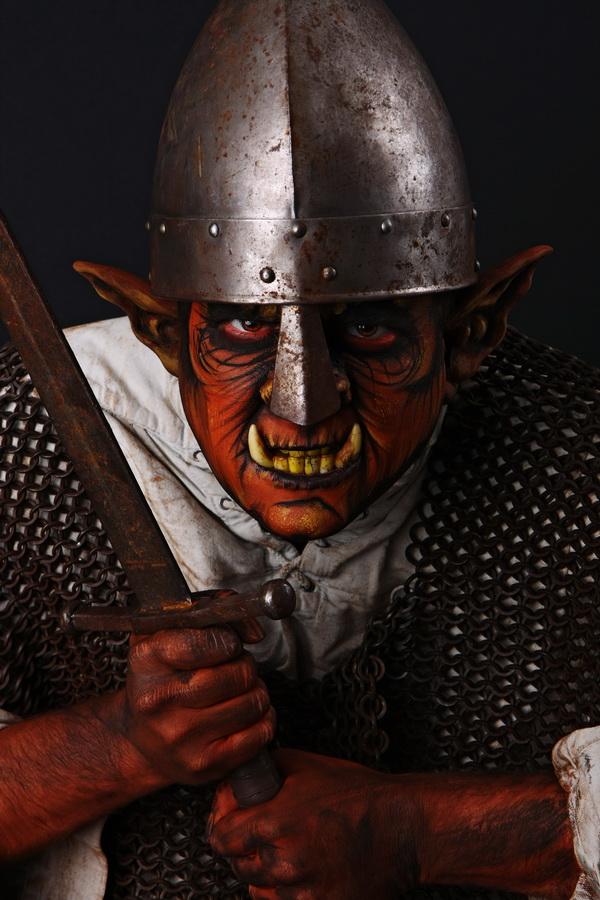 Ork - Model Marcus - Painting FARBtRÄUME - Photo Merlin1