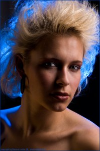 Blue Portrait No. 2  - By Marcus Locher