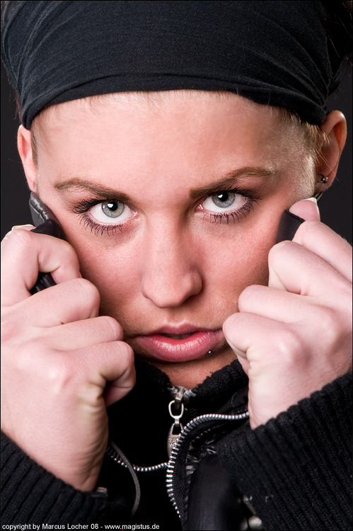 Black Portrait - by Marcus Locher