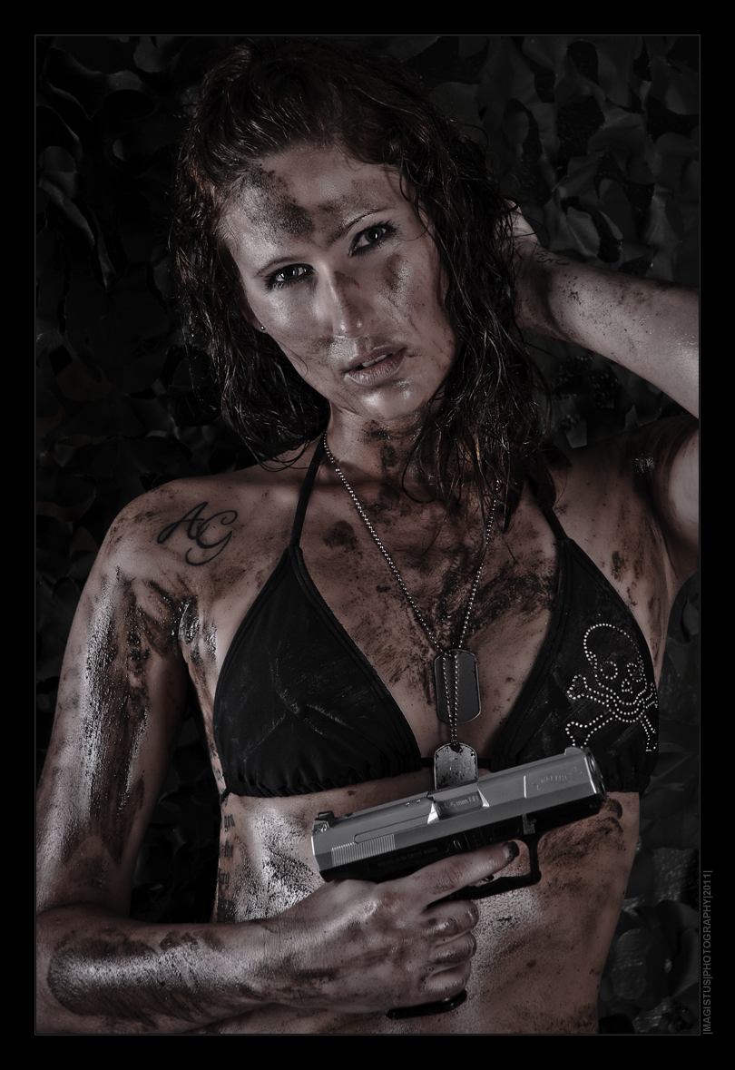 Fightergirl - copyright by Magistus