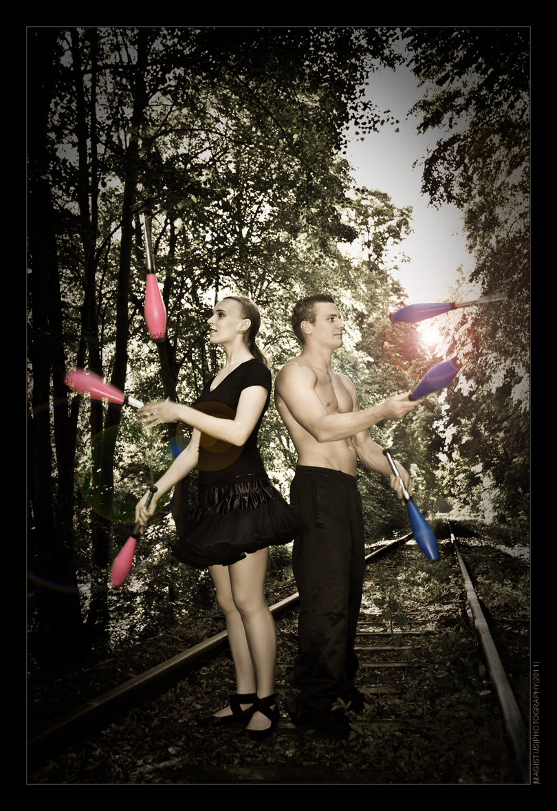 Juggling - copyright by Magistus