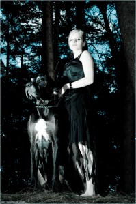 Lady with Dog - © by Magistus