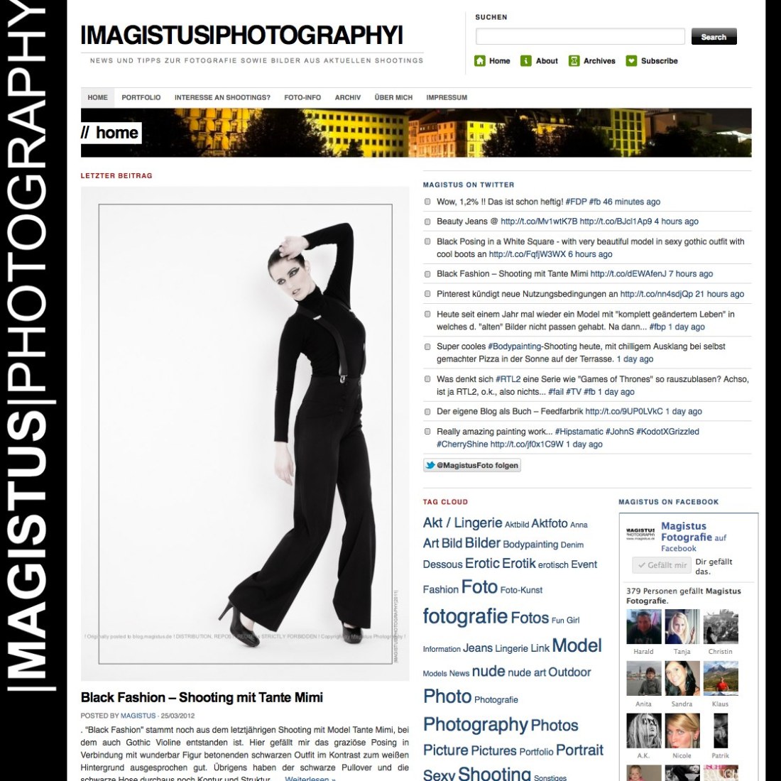 Screenshot - Blog Magistus.de