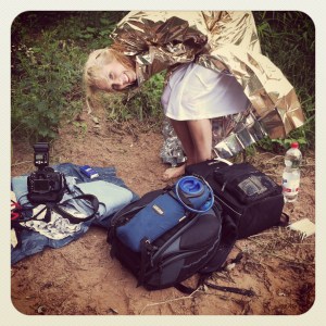 Making-of Beach-Shooting - Model Saskia - Fun