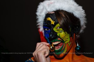 Maskerade 2010 - Facepainting - Model Mieke - Painting: Phoenix Bodyart