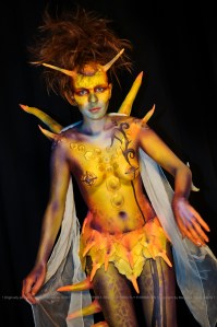Maskerade 2010 - Bodypainting SFX - Model TigerVamp - Painting: Petra & Peter Tronser