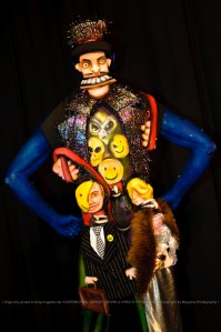 Maskerade 2010 - Bodypainting SFX - Model Rames - Painting: Farbträume