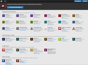 Adobe Creative Cloud - Programme