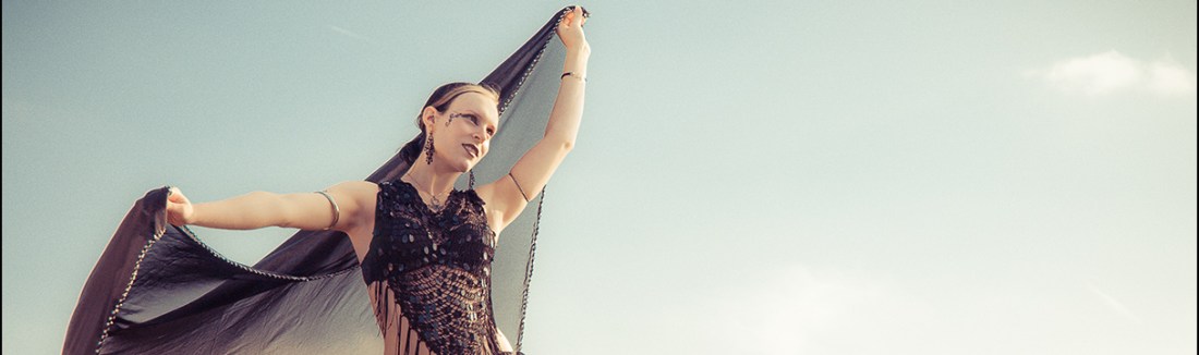 Summer Dancer - Outdoor Gothic Dancer with beautiful model posing in the sunlight. - © by Magistus