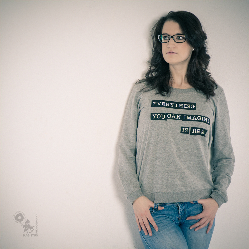 Everything you can imagine is real - Portrait © by Magistus - Quote: Pablo Picasso