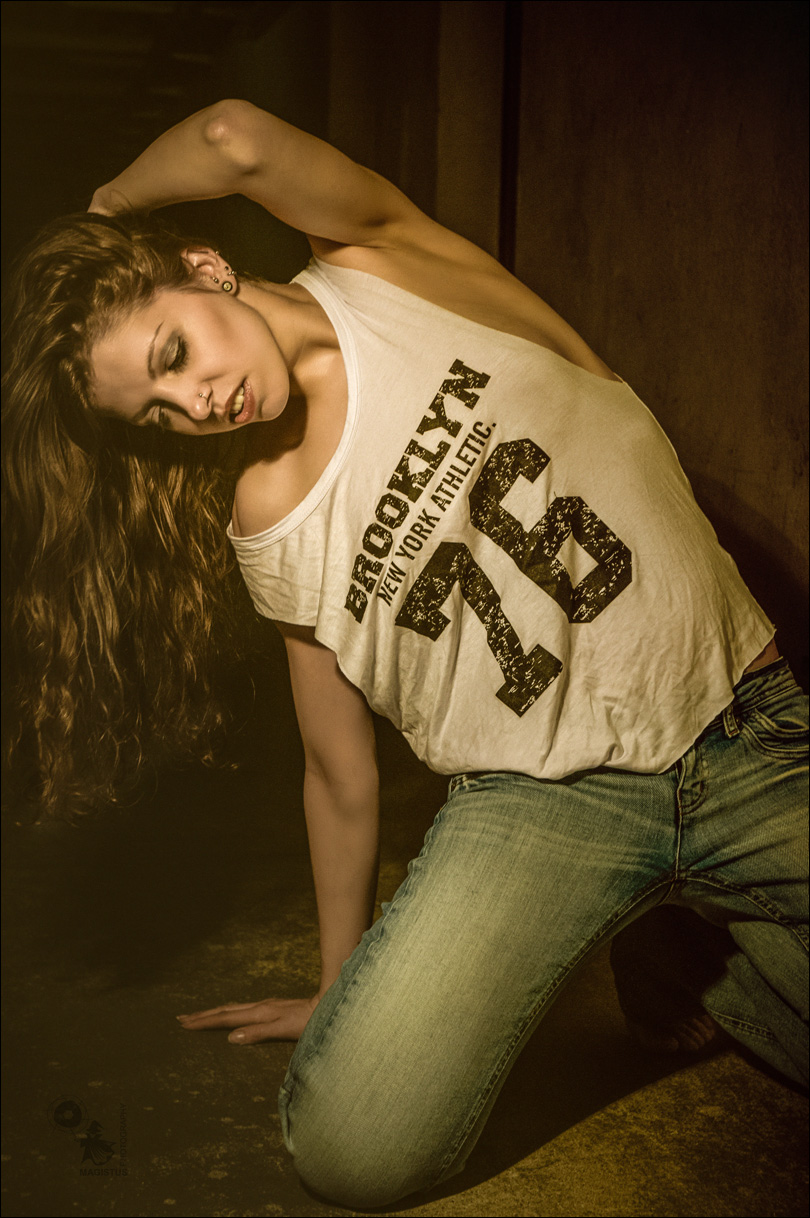 Brooklyn Jeans - Hot and Sexy Jeans Photoshoot with wonderful longhair model. - © by Magistus