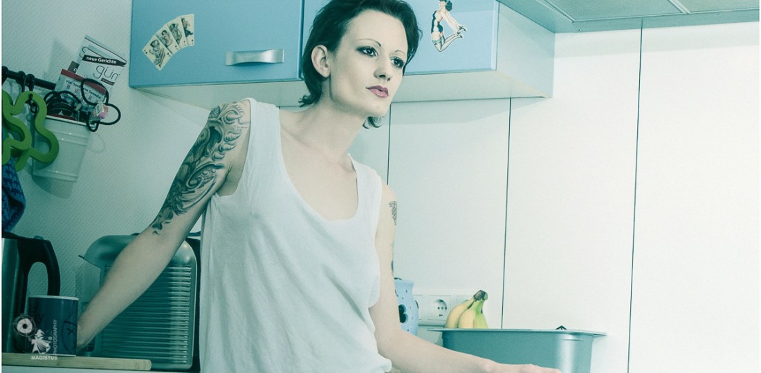 White Kitchen - Home Portrait Photoshoot - © by Magistus