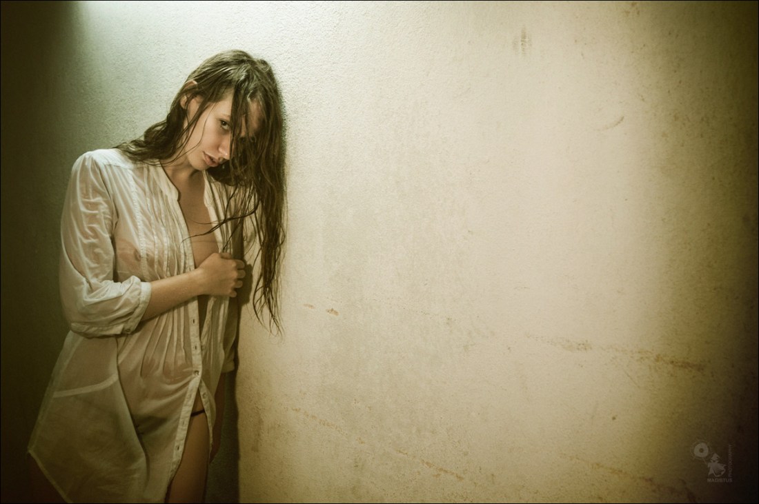Beauties Wet Shirt - Sexy Wetlook Photoshoot - © by Magistus
