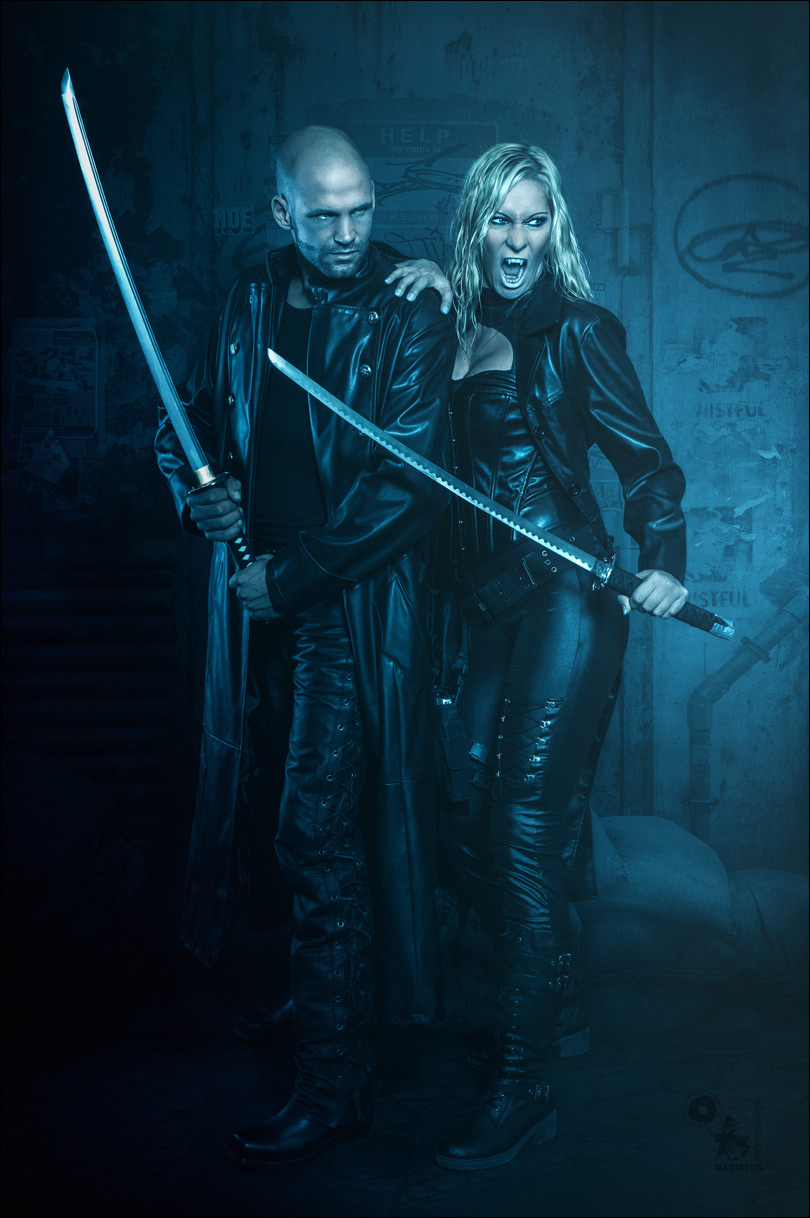 Underworld Fighter - Fantasy Vampire Composing - © by Magistus