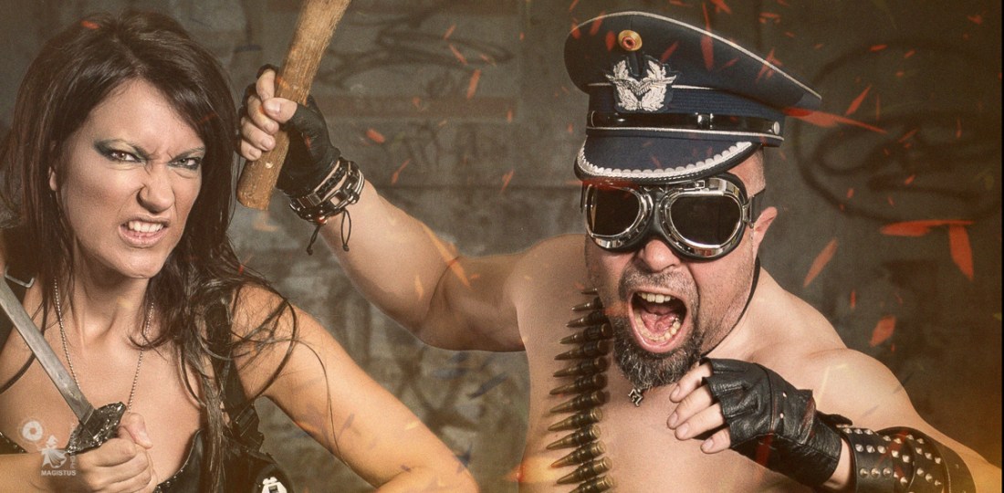 Fire Storm Fighter - Fantastic and Crazy Fighter Composing - © by Magistus - Fire Background by nathies-stock