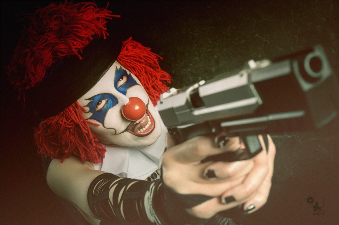 Crazy Evil - Horror Clown Photoshoot - © by Magistus