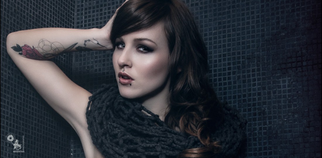 Latex Lingerie Beauty - Beauty OnLocation Portrait with fantastic Latex Lingerie Fashion - © by Magistus