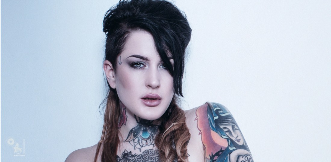Boxing Tattoo Beauty - Fantastic Nude Art Portrait with awesome tattoo model Celina Blanchette - © by MagistusFoto