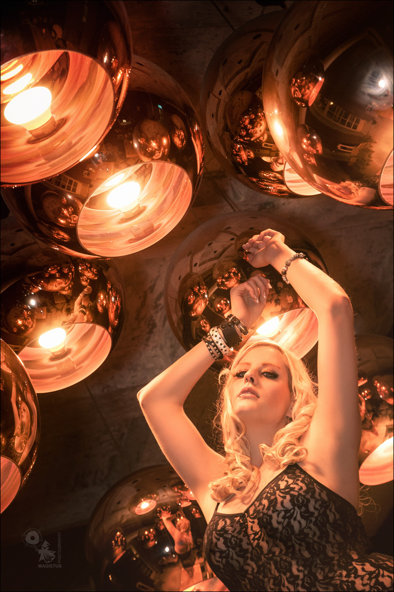 Lights N Lingerie - Available Light Lingerie Club Photoshoot - © by MagistusFoto