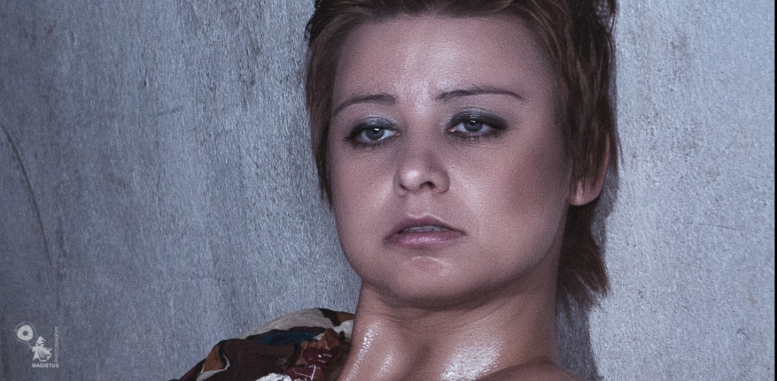 Raw Beauty - Sexy and Beautiful on Location Photoshoot with fantastic model posing in a half transpartend dress - © by MagistusFoto