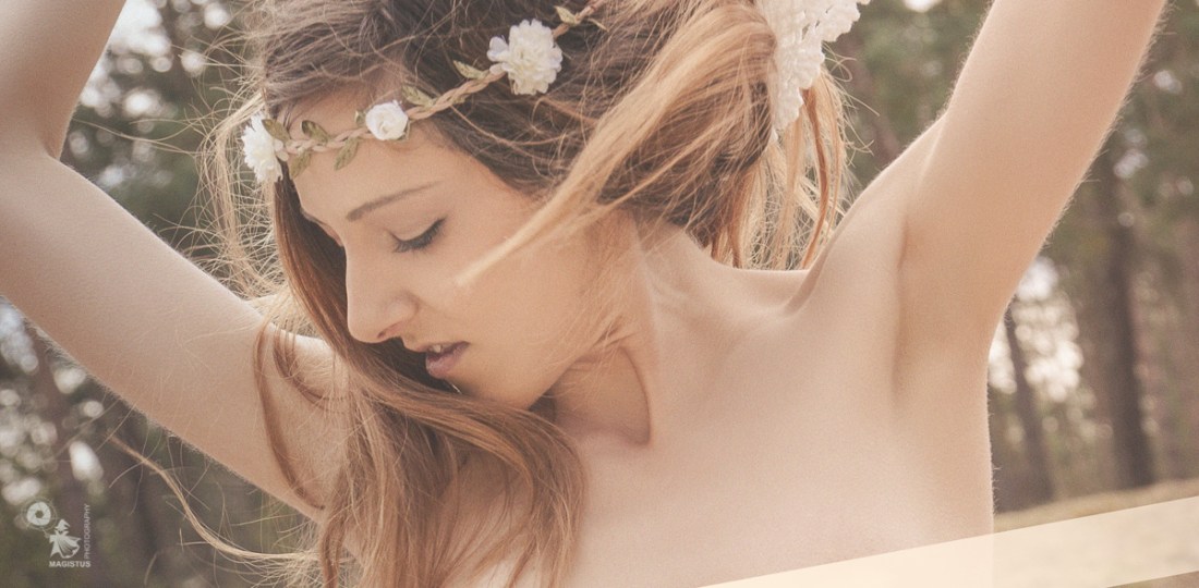 Summer Girl Nudes - super beautiful and sexy girl stripping naked in jeans hotpants - © by MagistusFoto