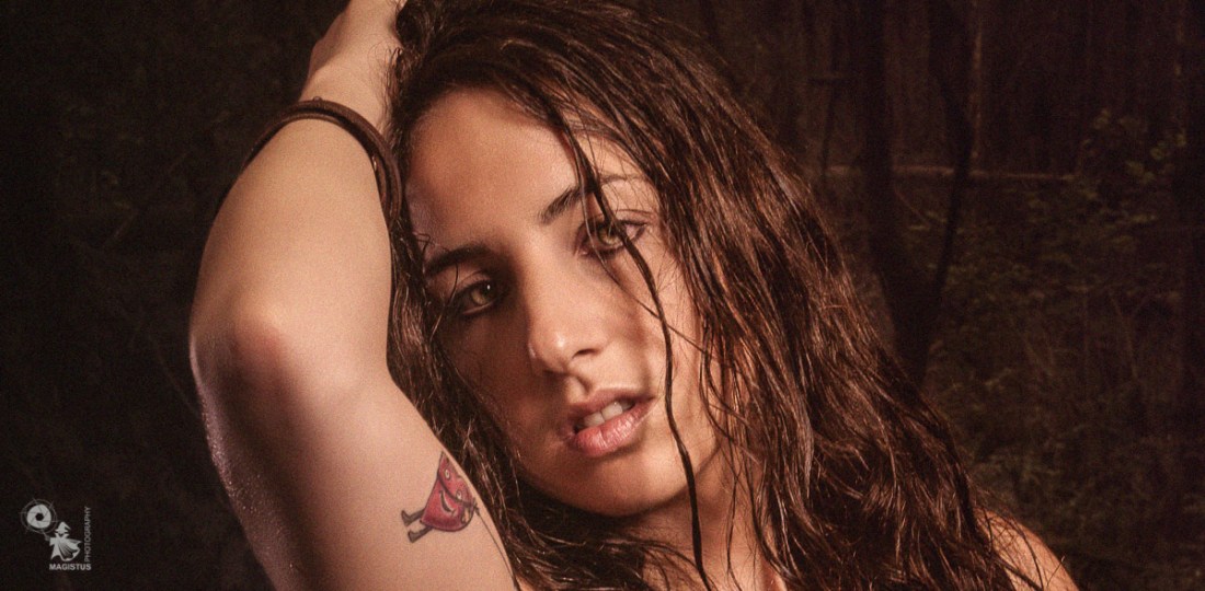 Topless Fightergirl - Erotic Girlfight Composing - © by Magistus