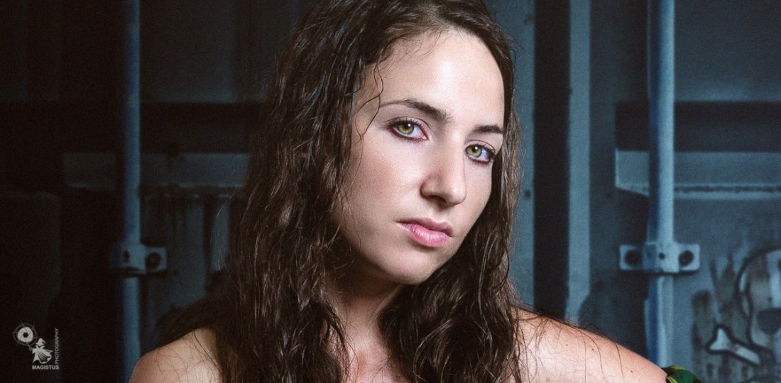 Sexy Army Girl - Topless Girlfight Photo with sexy girl with a gun posing topless - © by Magistus