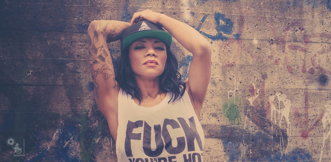 Fuck You Are Hot - Super hot and sexy Model posing outdoor in sexy clothes - © by Magistus