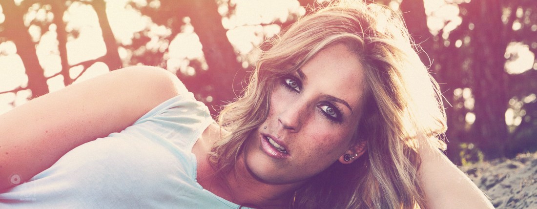 Romantic Sun - Wonderful sunny portrait of beautiful busty model - © by Magistus