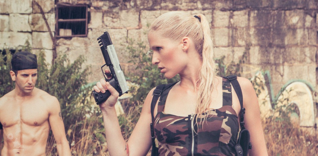 Fighting for Good - Super sexy Army Fighters posing in ruines showing perfect tight bodies. - © by Magistus