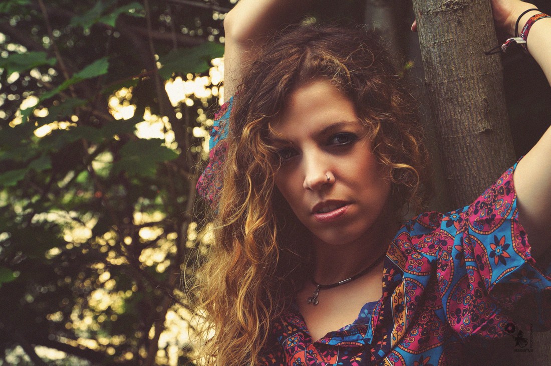 Natural Beauty - super beautiful portrait of a fantastic model posing outdoor - © by Magistus